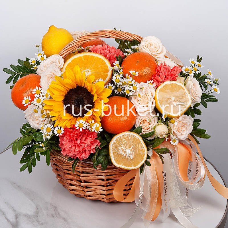фрукты и цветы