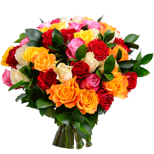 Arrangement of 39 Kenyan Roses with delivery Kerch