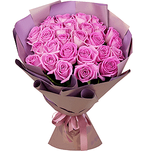 25 pink local roses arrangement with delivery Kerch