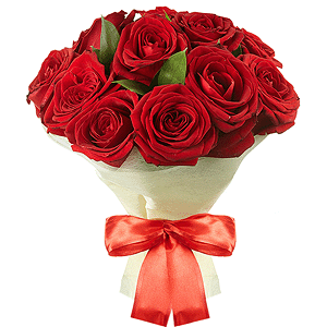 Bouquet of red roses with delivery Kerch