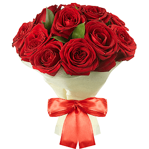 11 Red roses with delivery Kerch