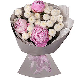 Harmony of Peonies with delivery Kerch