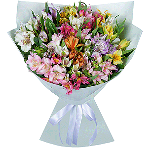 21 Alstroemerias with delivery Kerch