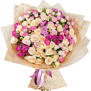 51 Spray roses with delivery Kerch