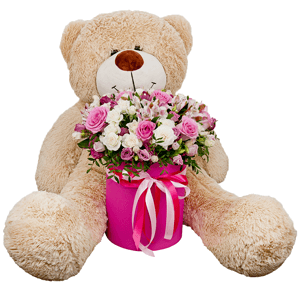 Flower fairy with teddy bear with delivery Kerch