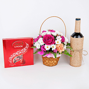 Gift set with sweets and non-alcoholic wine with delivery Kerch