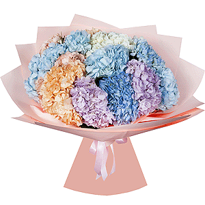 Arrangement of 13 hydrangea flowers with delivery Kerch
