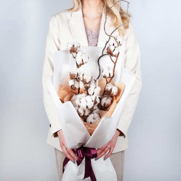 Cotton branch, Wrapping Paper, Artificial branch