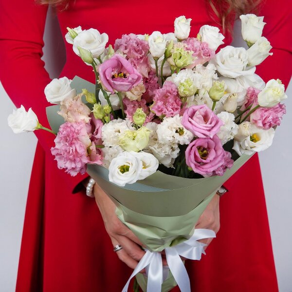 lisianthus - 4, Pink Lisianthus (Eustoma) - 3, Wrapping Paper