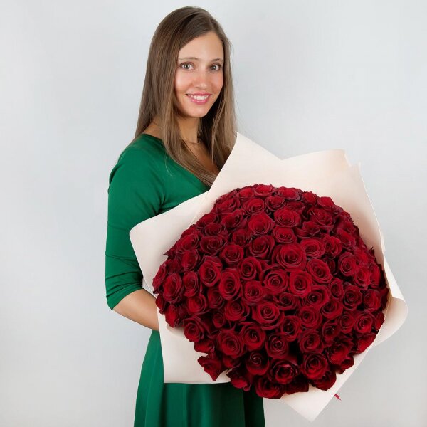 Rose Red 50 cm Ecuador - 131, Wrapping Paper