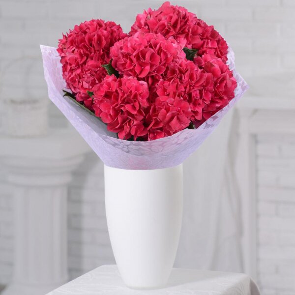 Pink Hydrangea - 3, Wrapping Paper
