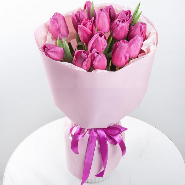 Pink tulip - 19, Wrapping Paper