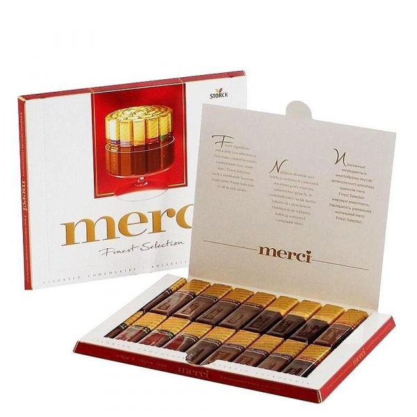Шоколадные конфеты Merci 250г